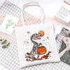 Halloween Halloween Printed Canvas Bag Lazy Style Trend Student Leisure Shoulder Bag Large Capacity