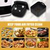 3Pcs Air Fryer Liner Tray Reusable Silicone Air Fryer Basket Liners Heat-Resistant Non Stick Oven Baking Mold Kitchen Basket Pan