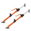 Cabinet Jack Support Pole, 2-Pack, 40-60 Cm Steel Telescopic Quick Support Rod, Adjustable 3rd Hand System Up To 100 Kg Capacity for Installing