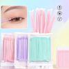 50/100PCS Ultra-fine eyeliner makeup remover cotton swab, cosmetic cotton swab, eyelash makeup remover, and eyelash cleaning sti