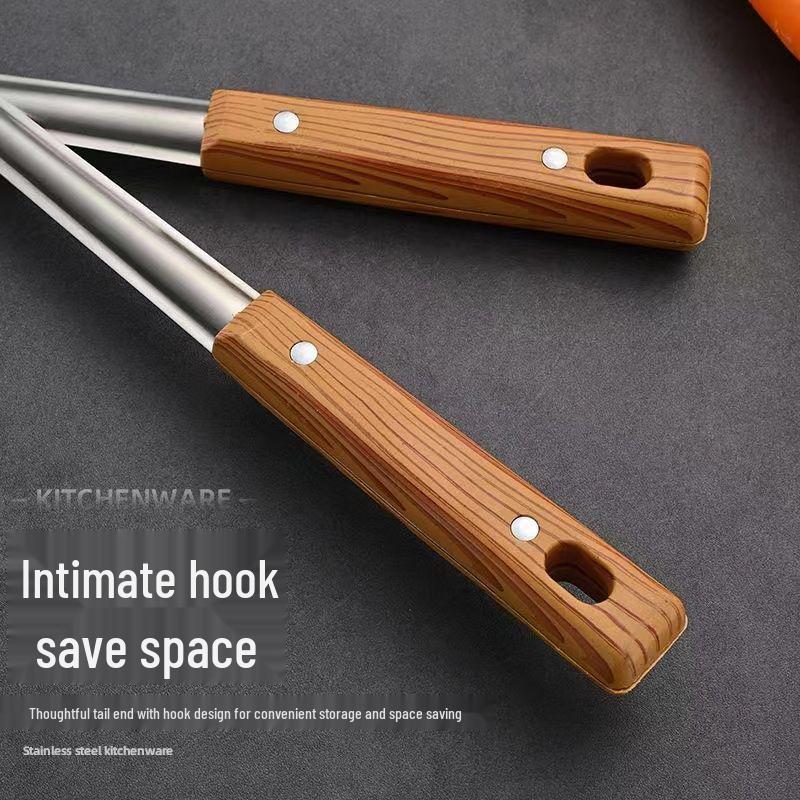 Stainless Steel Spatula & Skimmer Kitchen Set