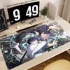 Tappetino per Mouse Grande 90x40CM Nero Anime Jujutsu Kaisen Ryomen Sukuna Tappetini Mouse XXL Accessori Gaming per PC Computer Tappetino da Scrivania Antiscivolo