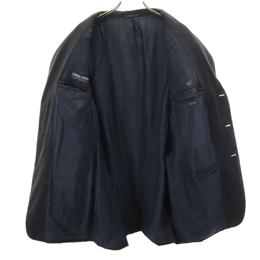 Giorgio Armani Made In Italy Cashmere Blend Tailored Jacket 50 Navy Men's Used
