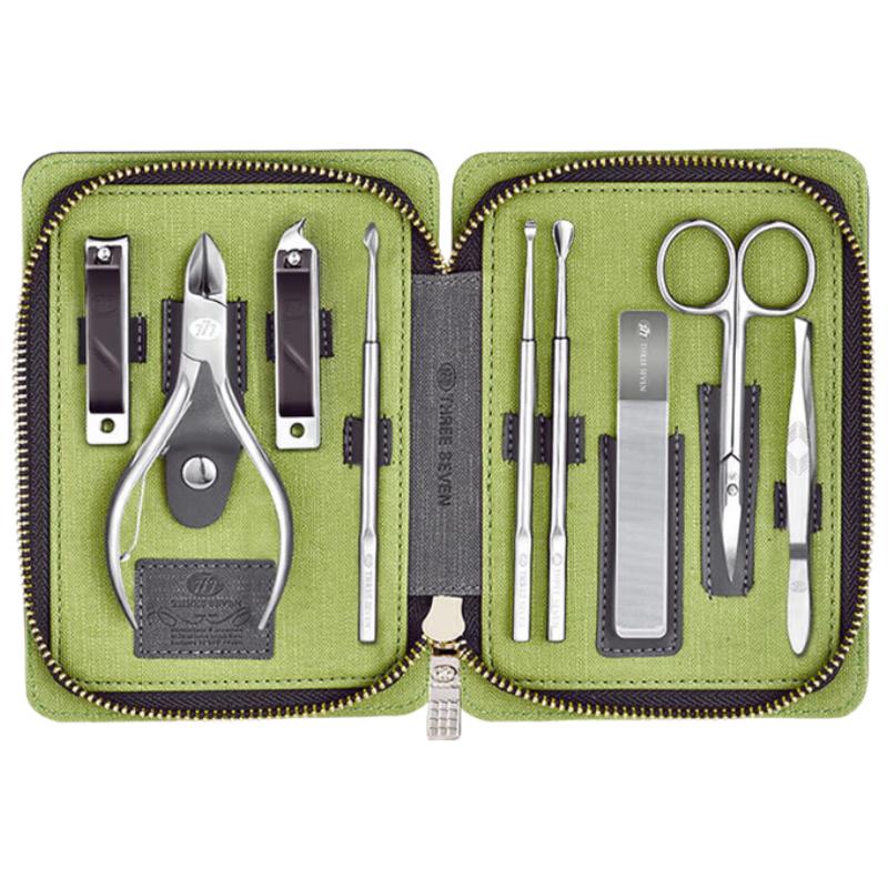 Premium 9-Piece Carbon Steel Manicure Set