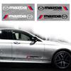 Naklejki samochodowe Naklejka na bok drzwi samochodu Odznaka Naklejka Dekoracja do Mazda 3 CX3 CX4 CX5 CX7 CX8 CX9 CX30 RX7 Atenza Axela Akcesoria