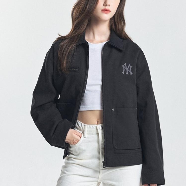 New MLB New York Yankees Jackets Coats Unisex Black 3AJPB0146-50BKS