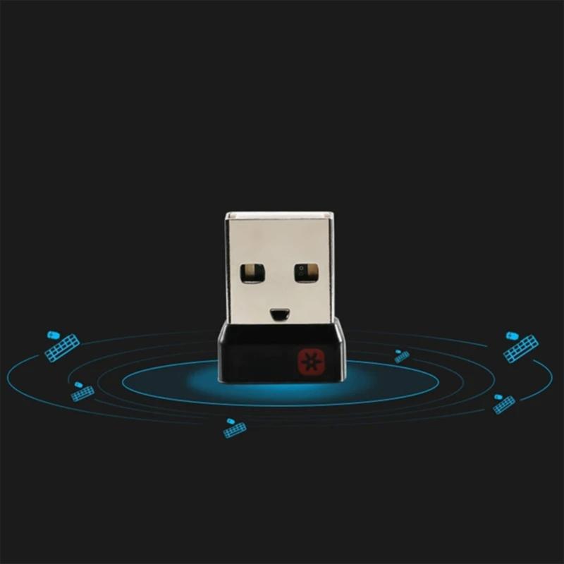 6-Kanal USB-Empfänger Wireless Unifying Dongle-Adapter für M905 M325 M585 M510 M705 Tastatur Maus