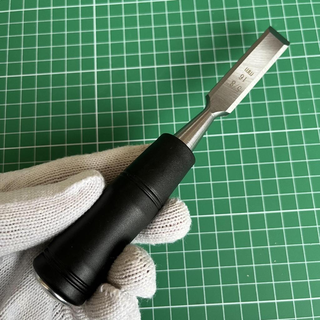 Beech Handle High Carbon Steel Woodworking Chisel Set - Flat & Semicircular