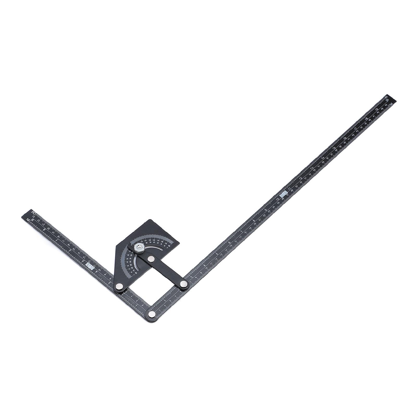 

Angle Finder Protractor 0 to 180 Degrees Stainless Steel Angle Measuring Tool for Woodworking Construction