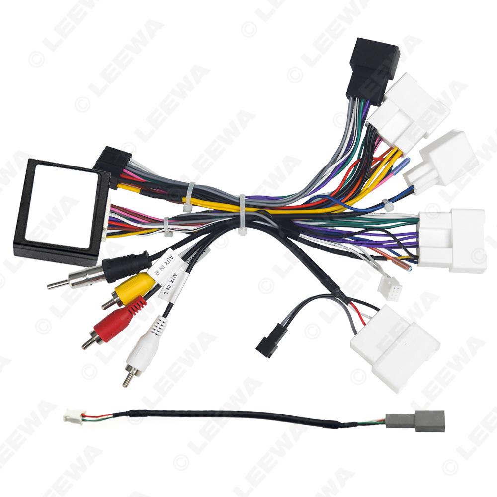 Compatible Power Cable for Toyota 2022: Prado, Highlander, Levin, Corolla Cross, Frontlander, Venza - Large Screen Navigation.