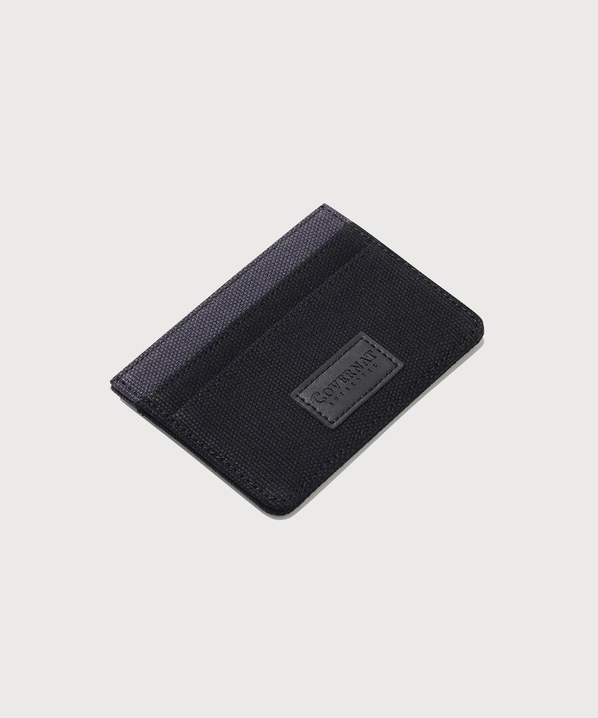 Covernat Canvas Card Holder Black