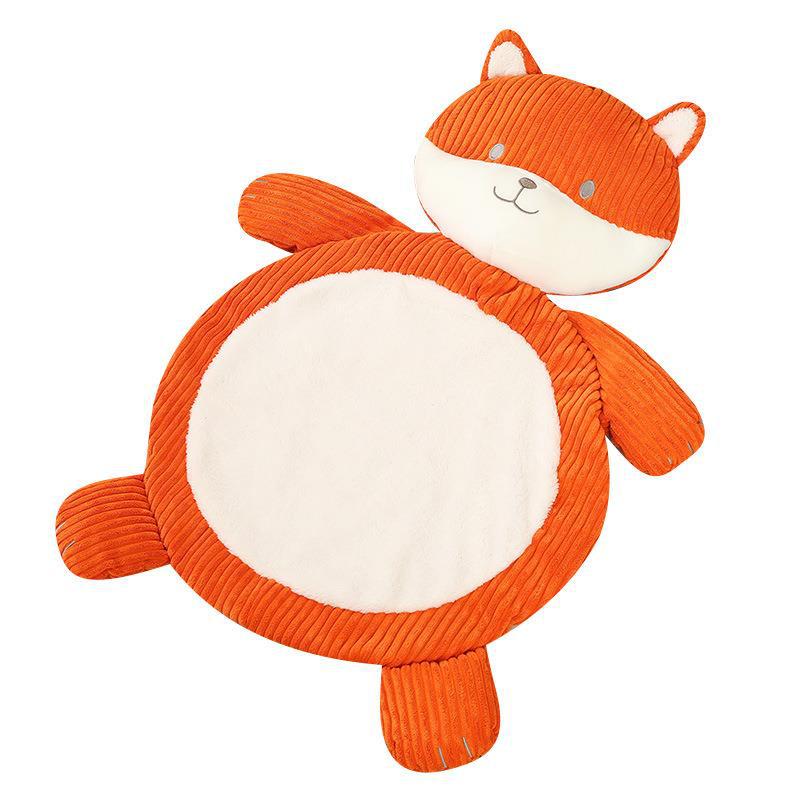Kinder-Klettermatte Baby Kinder-Bodenmatte Erkerfenster-Matte Fuchs Elefant Tier Baby-Schlafmatte Kissen