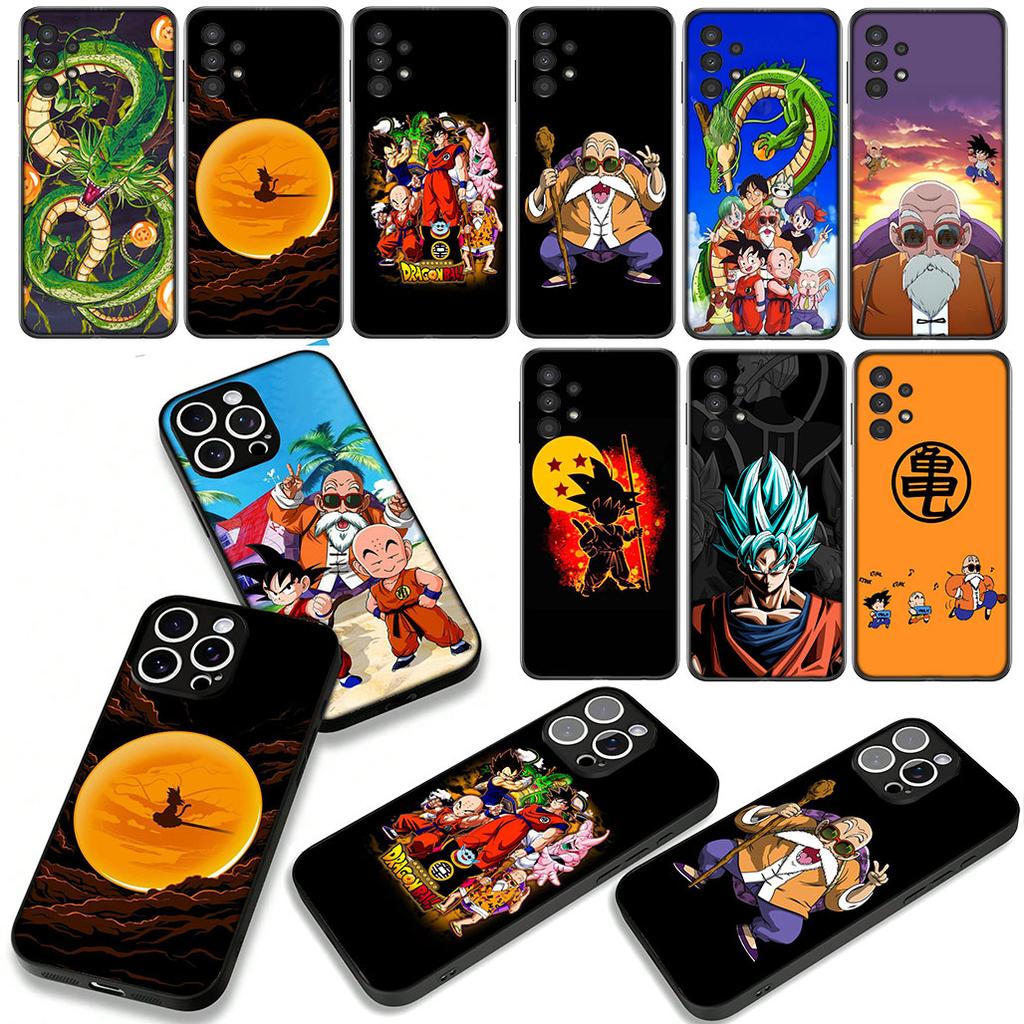 for Motorola Moto G04 G13 G14 G22 G23 G32 G34 G35 G82 G84 G53 G72 E14 E15 E13 Case Master Roshi Dragon Gokus Ball Kame Sennin