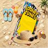 Looney Tunes Print Beach Towel, Versatile Lightweight Absorbent Beach Towel for Pool Surf Yoga Bathroom, Perfect Birthday Holiday Gift
