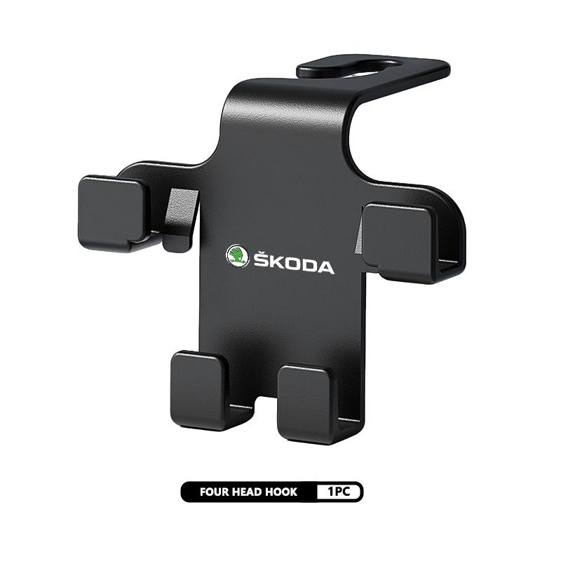 Rjhwp8 For Skoda Car Interior Seat Hook Sundry Storage Holder Accessories Fabia Kamiq Superb Scala Enyaq-iV MK3 VisionS Yeti