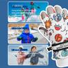 Kids Ski Gloves, Breathable Waterproof Kids Gloves Winter, Cold Weather Warm Snow Gloves for Cold Weather Outdoor Child Boys Girls