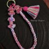 Double Heart Knot Pendant DIY Wearable Bead Jewelry Handmade Weaving Chinese Style Su Bag Hanging Phone Hanging