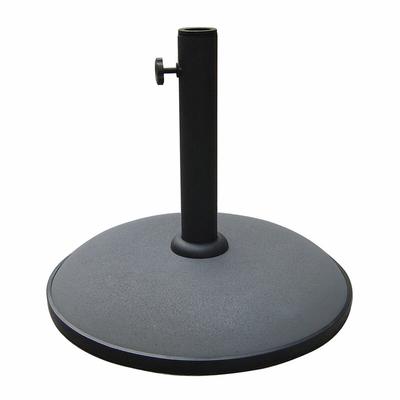 Base Sombrilla Redonda 45x36 Cm 20KG Gris Jardín, Piscina, Terraza