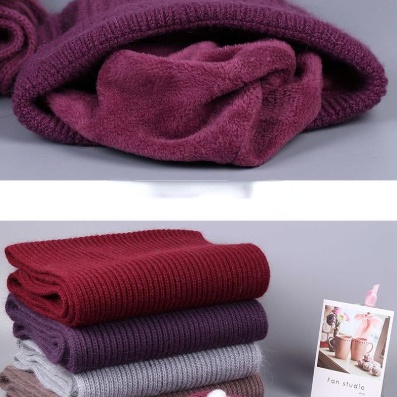 Nouă lână de iepure tricotată, plus pălărie din catifea, șapcă pentru femei, groasă, caldă, primăvară, toamnă, iarnă, epocă, elegantă, cadou de petrecere, șapcă în aer liber