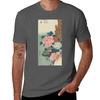 Peacock And Peonies Japanese Woodblock Print Tshirt Funny T Shirts Cotton Unisex T Shirt Heavy Cotton Tshirt