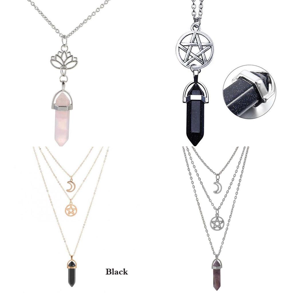 Necklace Geometric Modern With Alloy Moon And Star Charms Daily Decoration Wear