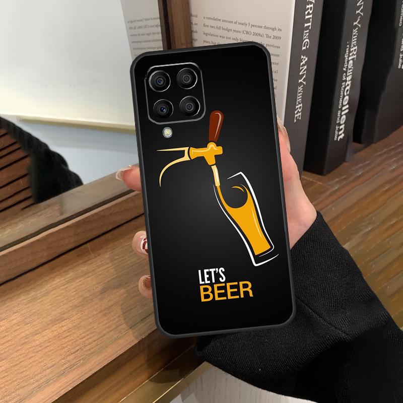 Alcohol Beers Drink Beer Case For Samsung Galaxy M35 M15 M55 M56 M36 M16 M06 M31 M13 M33 M53 M12 M32 M52 M14 M34 M54