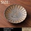 Kiln Change Glaze Ceramic Coasters Set Handmade Pottery Coasters for Hot Tea Cup Home Decor Kung Fu tea set