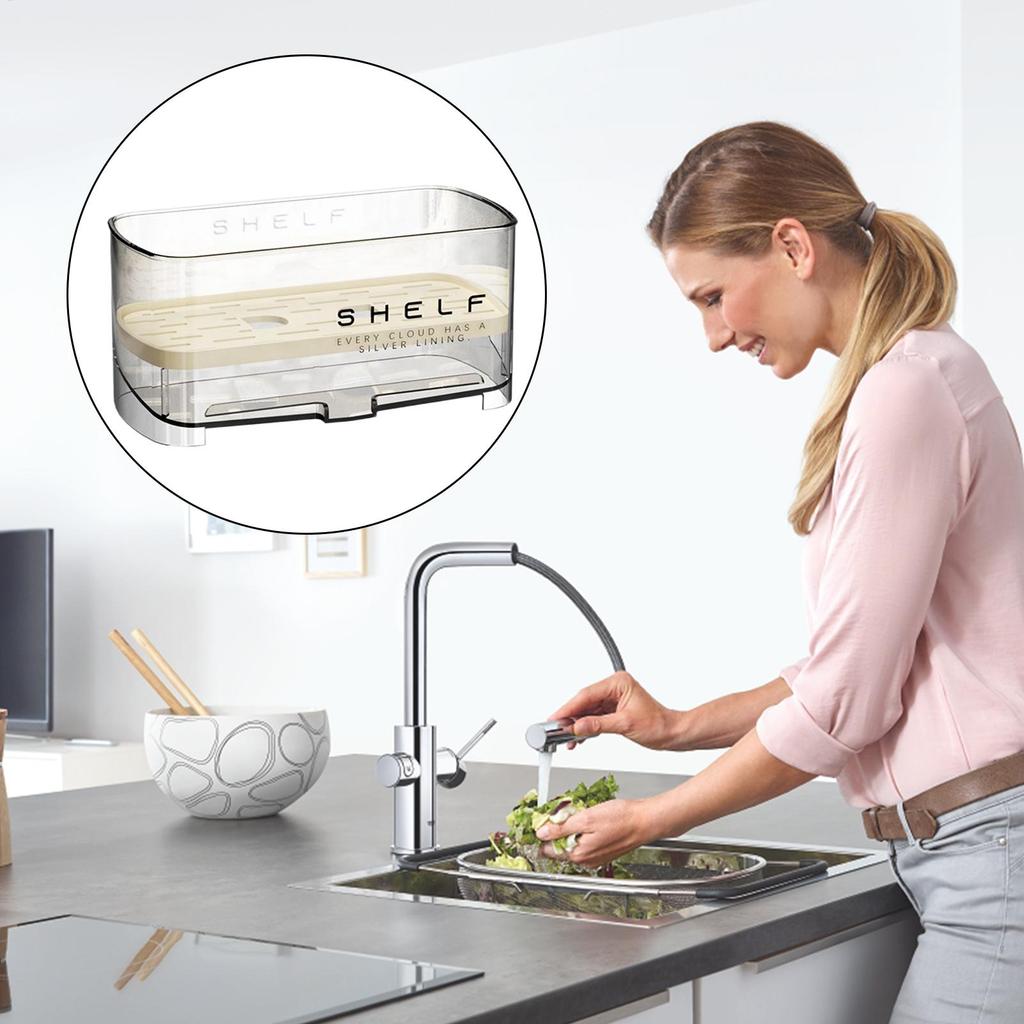 Kitchen Sink Drain Rack Detachable Holder Organization Storage  Drainer Sponge Dishcloth Towel Rack  Kitchen Accessories