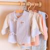 Newborn Clothes Hanger With Plastic Material And Decorative Bow For Baby Room