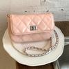 IELGY Ladies Chain Bag Fashionable All-Match Commuter Crossbody Square Bag
