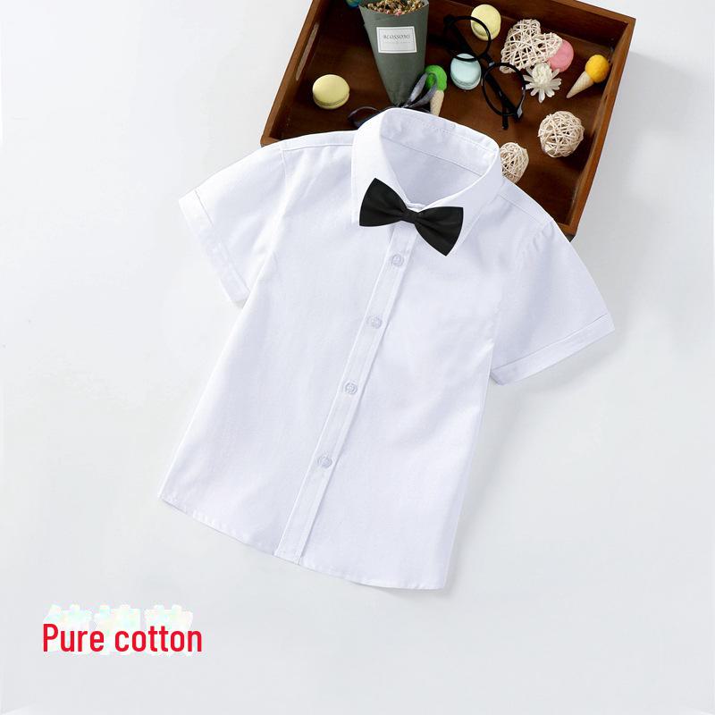 Cămăși pentru copii din bumbac alb: Uniforme școlare și îmbrăcăminte de performanță