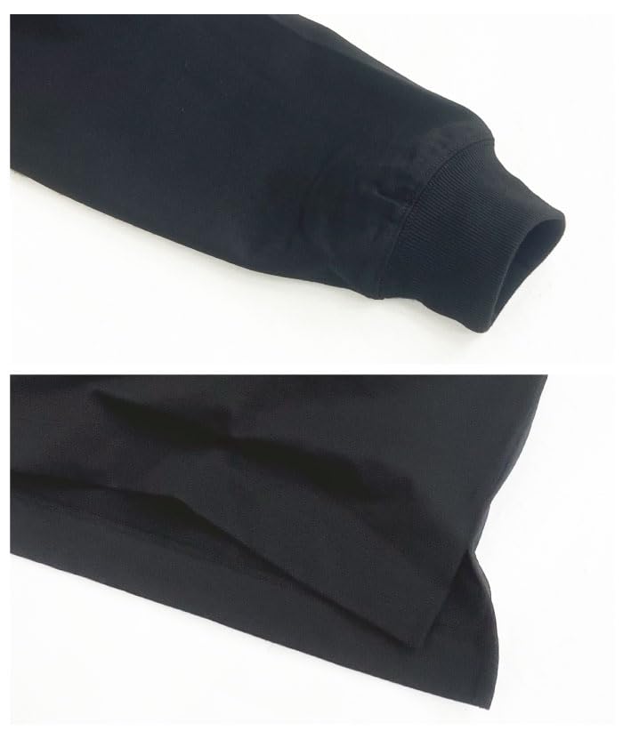 NANGA Eco Hybrid Box Logo Embroidered Long Sleeve Long Simple T-Shirt, Unisex, Casual, Sleeve, Design, NW2411-1G803