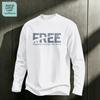 Jeanswest Life Men's Loose Fit Cotton Crewneck Long-Sleeve Tee