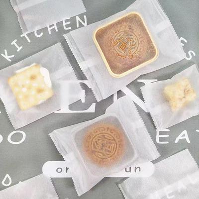 Brushed Semi-transparent Mooncake & Egg Yolk Crisp Packaging Bag