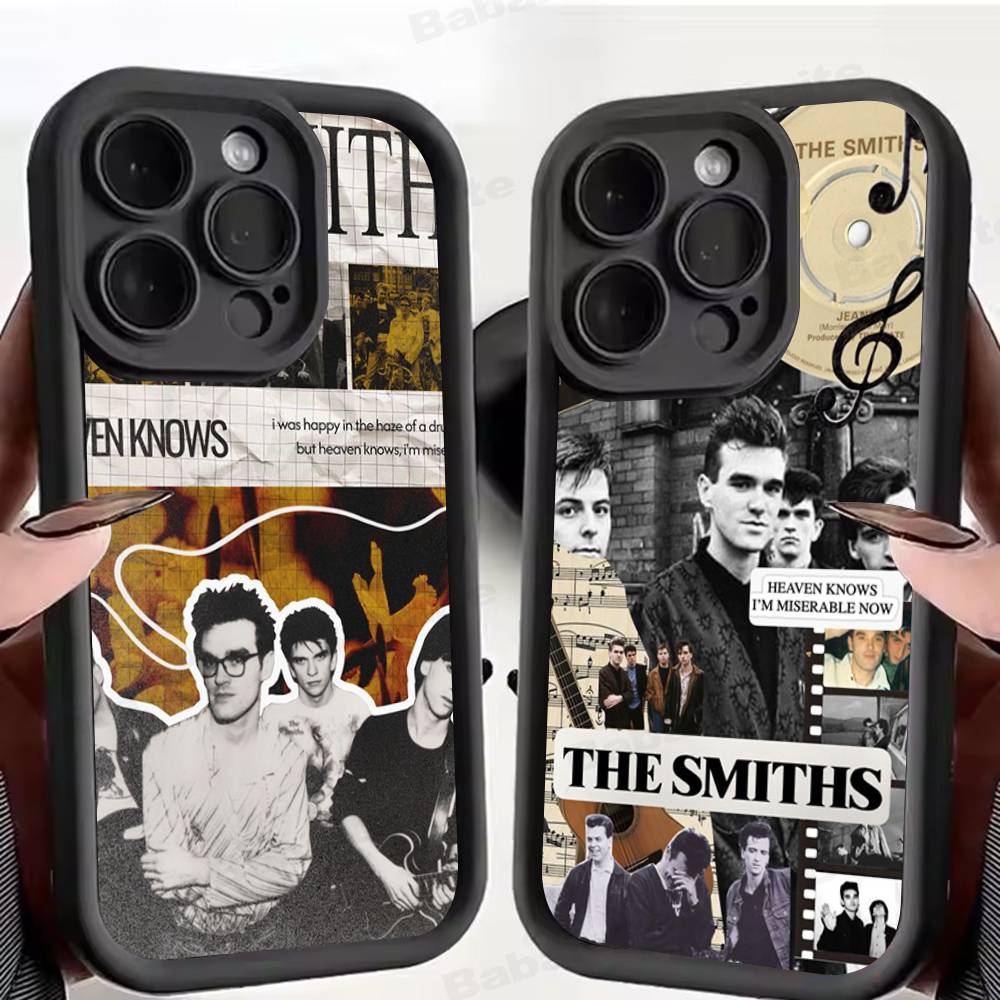 Band The S-Smiths Silicone Soft Phone Case For IPhone 17 16 14 13 12 11 15 Pro Max Plus Air Cover