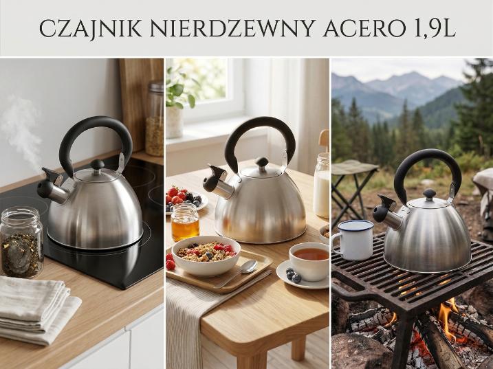 Czajnik Nierdzewny Acero 1,9L