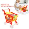 Play House Toy Puzzle Early Education Abs Child Supermarket Trolley Imitated Shopping Cart Plaything Small Compact Fake