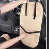Premium Business Car Seat Backseat Leather Organiser Large 1pc, Waterproof & Stain Resistant Kickstand Backseat Protectors