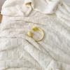 2025 Ultra Soft Double-Sided Taffeta Lambswool Milk Velvet Throw Blanket