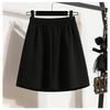 DIMANAF 2026 Summer New Plus Size Women Waist Elastic Shorts Skirts Casual Loose Fashion Lady Bottoms Pleated Skirt