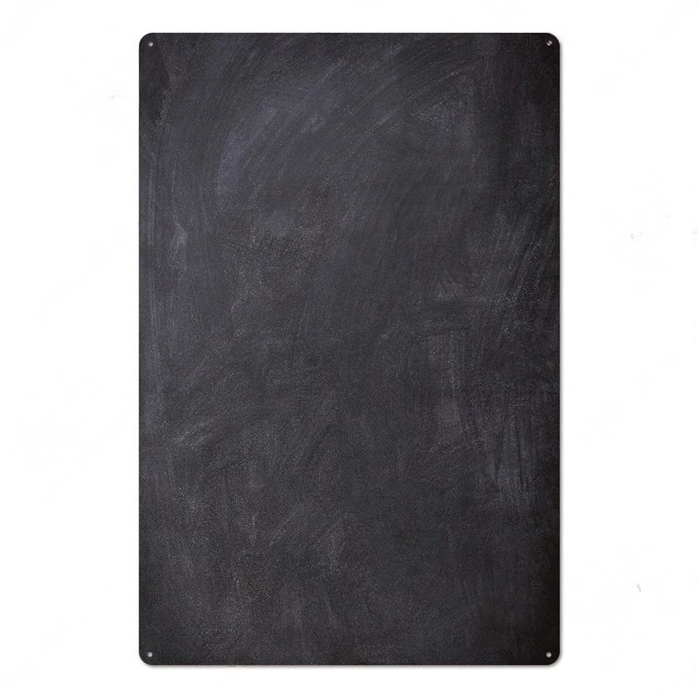 DIY Blank Base Plate Vintage Tin Signs Plaque Metal Wall Art Decor Plate for Home Bar Pub Coffee Shop