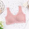 High Quality Women Seamless Underwear Fashion Lace Sexy Back NO Steel Ring Vest One-piece Bra