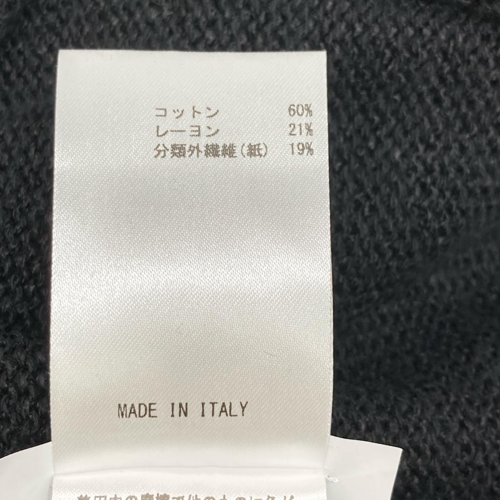 JIL SANDER JSWS751308 Black Knit Sleeveless Top tops 34 blackUsed