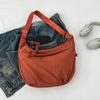 Large Capacity Tote Bag Simple Single-shoulder Bag Trendy Shopping Handbag  Student