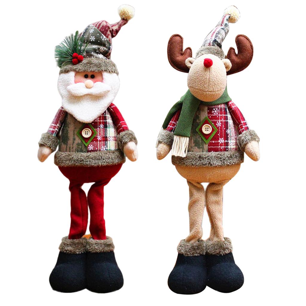 1/2/3PCS Christmas Doll Merry Christmas Decorations For Home 2025 Christmas Ornament Xmas Navidad Noel Gifts New Year 2025