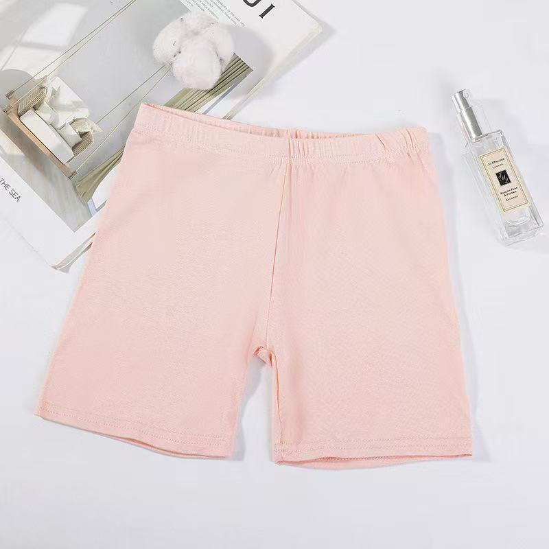 Dívčí bezpečnostní šortky proti odhalení v bonbónových barvách - Dětské boxerky