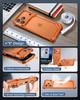 Oatsbasf 9-Shaped Metal Frameless Phone Case for iPhone 17 Pro Max/Pro/Air with Stand Magsafe Minimalist Bumper Shockproof Cover