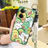 Shockproof Silicone Phone Case For Realme P3 Ultra 5G Anti-dust Protective Kickstand Cute Soft Case Anti-knock Ring
