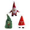 Electric Animated Santa Hat Christmas Tree Toy with Walking Shaking Functions Festive