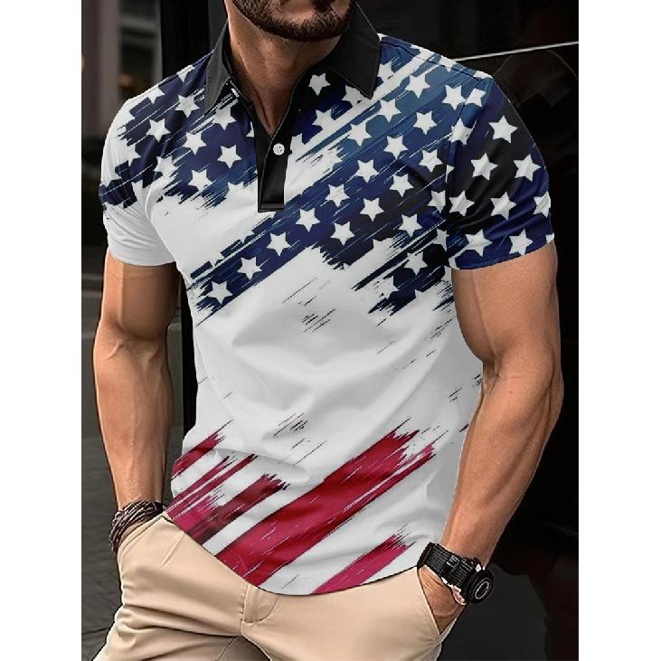2026 Men's Versatile Casual Fashion Short-Sleeve Polo Shirt